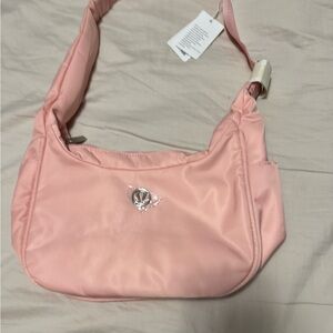 Lululemon shoulder bag light pink color